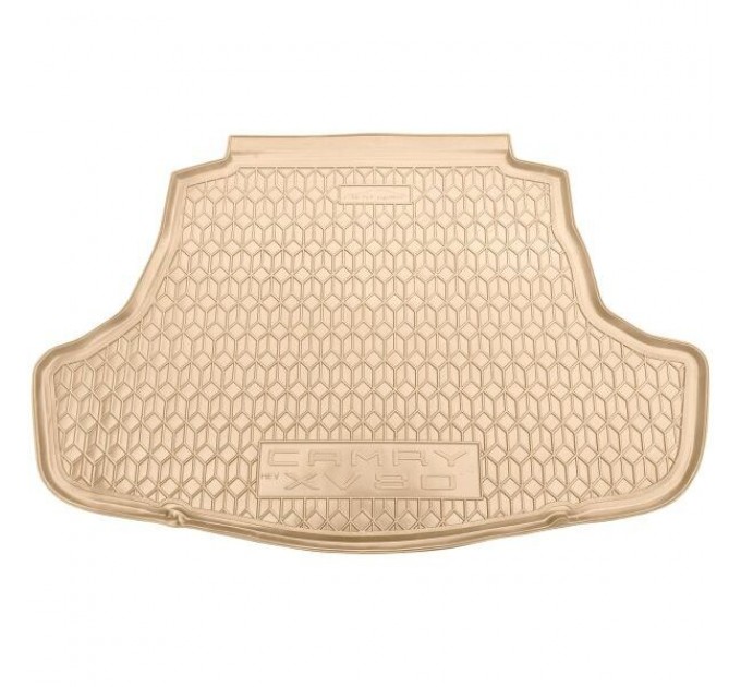 Автомобільний килимок в багажник Toyota Camry 80 2024- Hybrid бежевый (AVTO-Gumm), ціна: 1 180 грн.