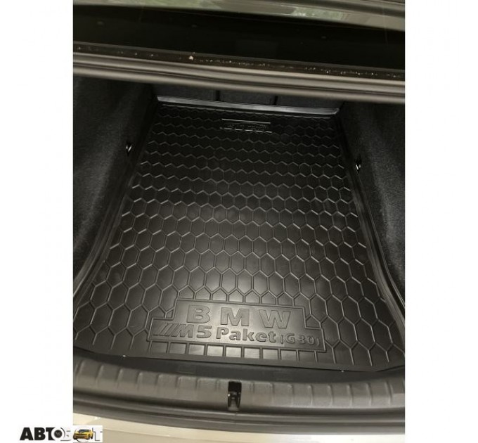 Автомобільний килимок в багажник BMW 5 (G30) M 2016- седан, без запасного колеса (Avto-Gumm), ціна: 824 грн.