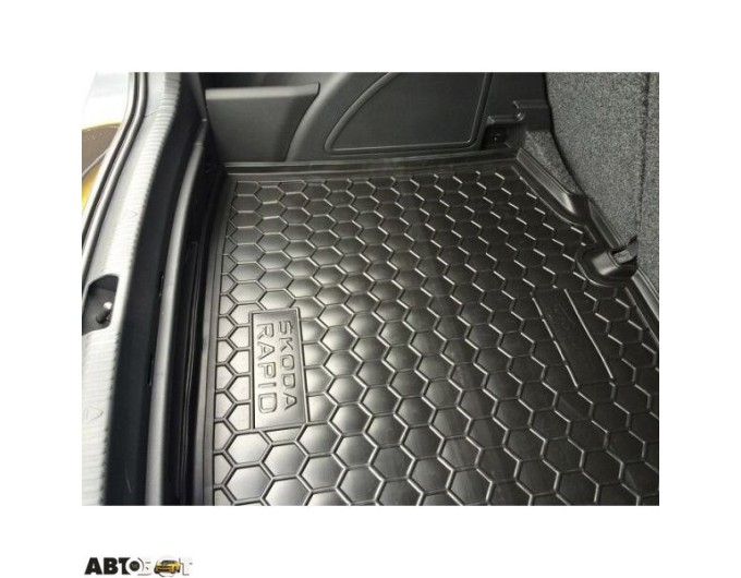 Автомобільний килимок в багажник Skoda Rapid 2013- Spaceback (Avto-Gumm), ціна: 1 182 грн.