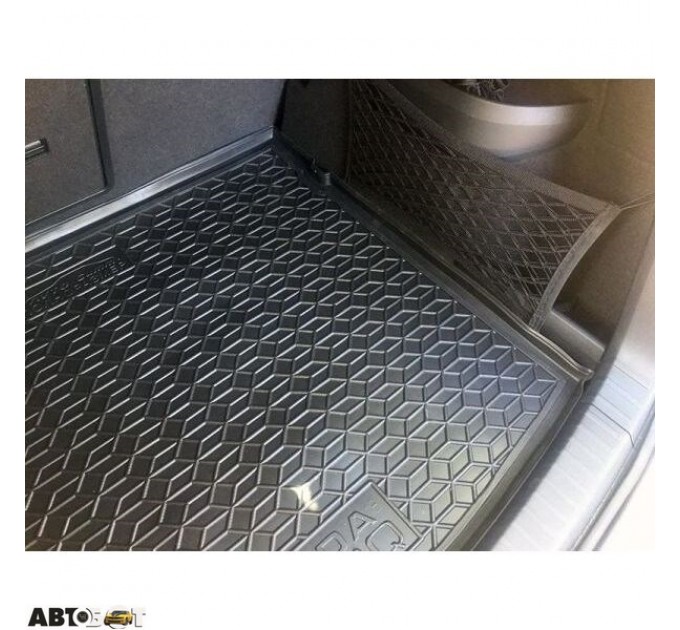 Автомобильный коврик в багажник Skoda Karoq 2018- верхний для двухуровневого пола (Avto-Gumm), цена: 824 грн.