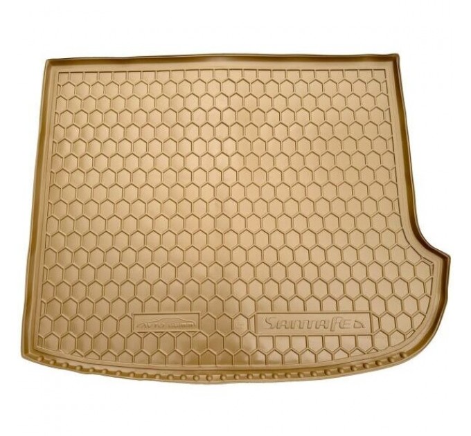 Автомобільний килимок в багажник Hyundai Santa Fe 2006-2012 7 мест бежевый (AVTO-Gumm), ціна: 1 180 грн.