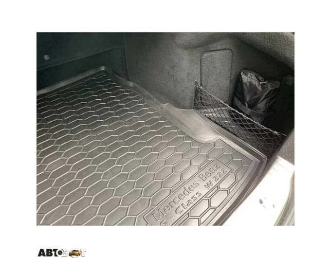 Автомобільний килимок в багажник Mercedes S (W222) 2013- c регулировкой сидений (Avto-Gumm), ціна: 1 182 грн.