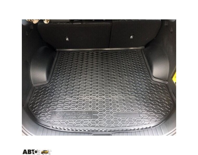Автомобильный коврик в багажник Hyundai Santa Fe 2021- 5 мест (AVTO-Gumm), цена: 1 194 грн.