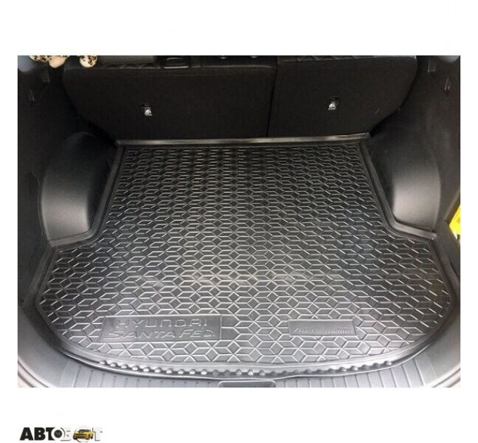 Автомобільний килимок в багажник Hyundai Santa Fe 2021- 5 мест (AVTO-Gumm), ціна: 824 грн.