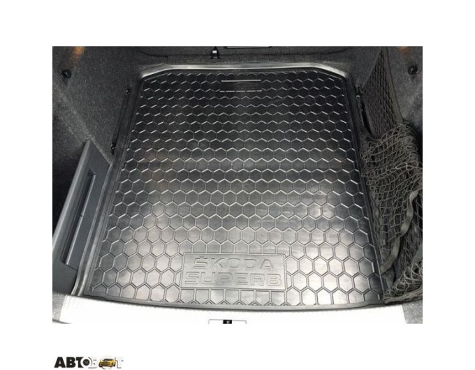 Автомобільний килимок в багажник Skoda SuperB 2015- Liftback (Avto-Gumm), ціна: 1 182 грн.