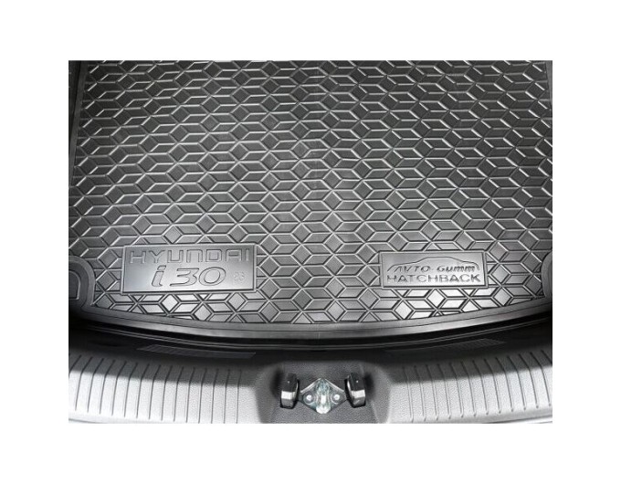 Автомобильный коврик в багажник Hyundai i30 2023- Hatchback (AVTO-Gumm), цена: 1 182 грн.