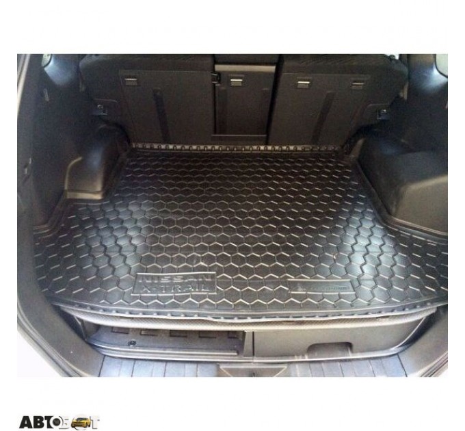 Автомобільний килимок в багажник Nissan X-Trail (T31) 2007- (с полкой) (Avto-Gumm), ціна: 824 грн.