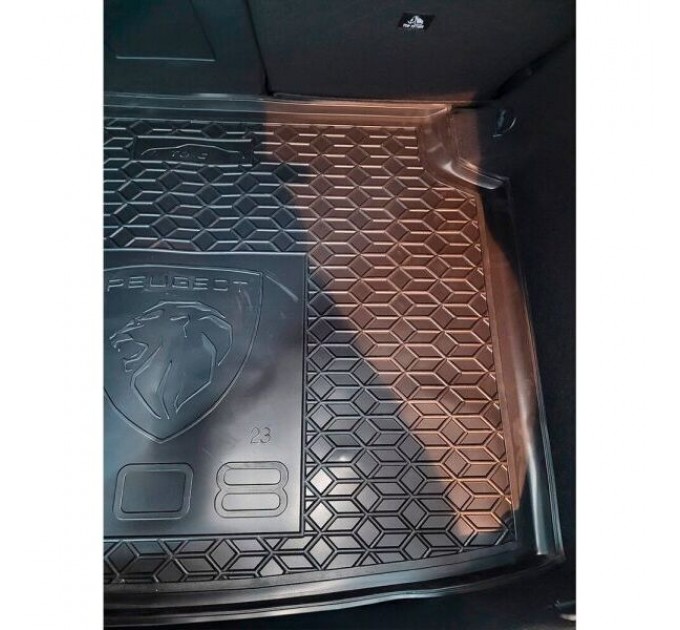 Автомобильный коврик в багажник Peugeot 308 2023- Hatchback (AVTO-Gumm), цена: 1 093 грн.