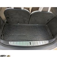 Автомобильный коврик в багажник Tesla Model X 2016- короткий (Avto-Gumm)