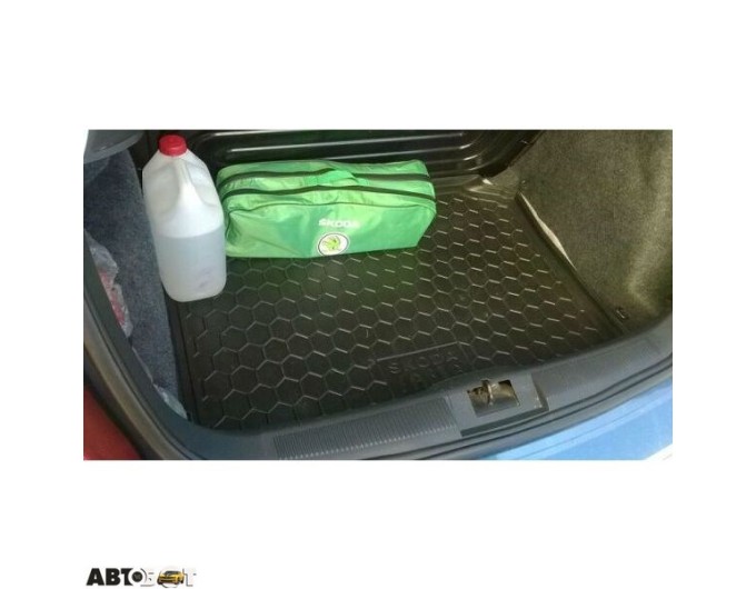 Автомобільний килимок в багажник Skoda Fabia 2 2007- Hatchback (Avto-Gumm), ціна: 947 грн.