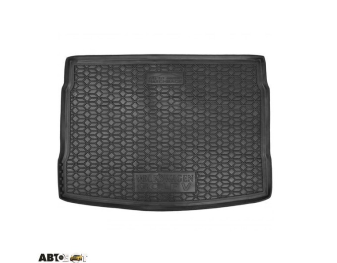 Автомобильный коврик в багажник Volkswagen Golf 5 2003- (hatchback) с полноразмерным зап. колесом (AVTO-Gumm), цена: 1 182 грн.