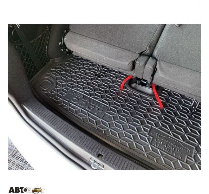 Автомобильный коврик в багажник Renault Lodgy 2018- раздел. 3-й ряд (Avto-Gumm), цена: 824 грн.