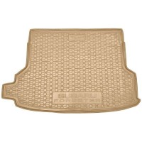 Автомобільний килимок в багажник Subaru Forester 6 2025- с сабвуфером бежевый (AVTO-Gumm)