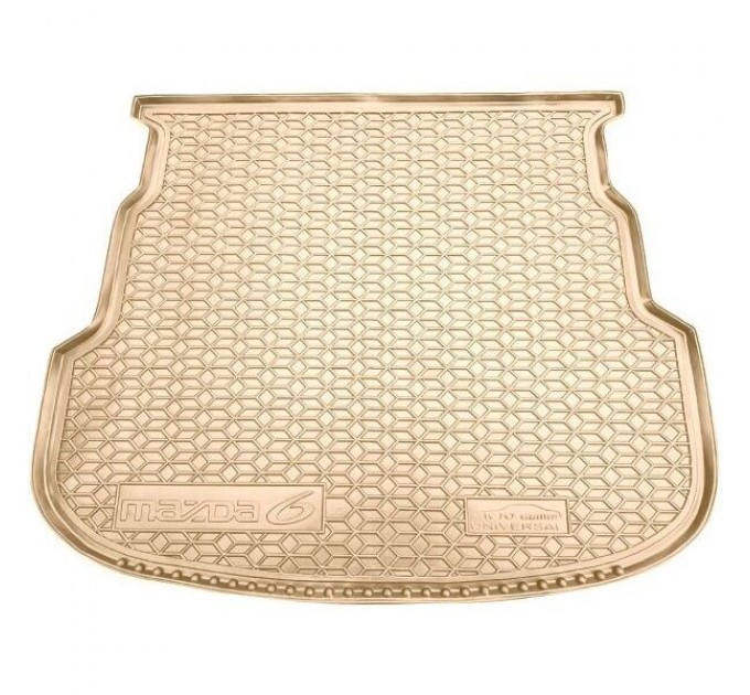 Автомобільний килимок в багажник Mazda 6 2007- Universal бежевый (AVTO-Gumm), ціна: 1 180 грн.