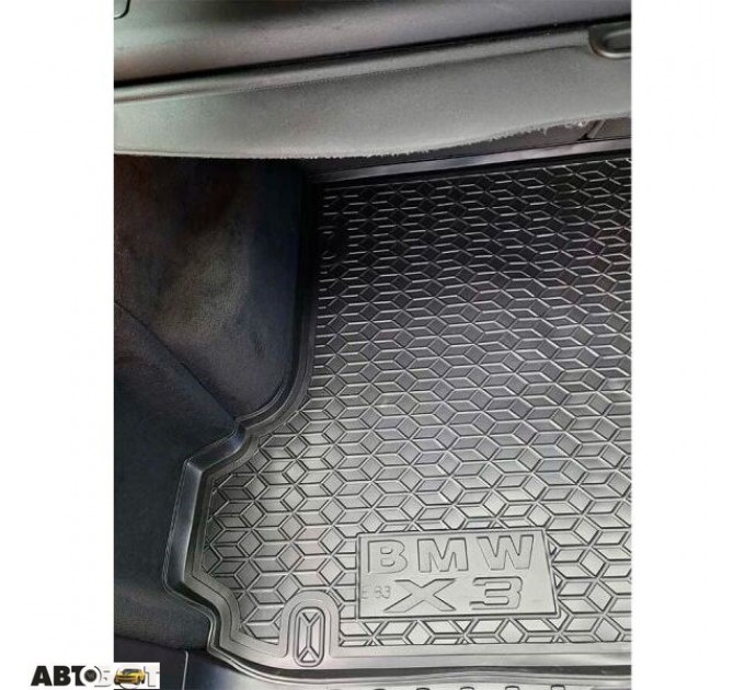 Автомобильный коврик в багажник BMW X3 (E83) 2004-2010 (AVTO-Gumm), цена: 824 грн.