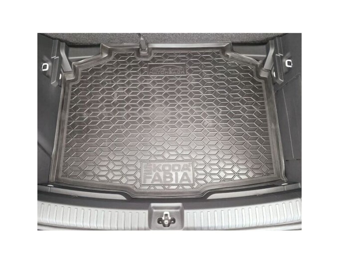 Автомобильный коврик в багажник Skoda Fabia 4 2021- Hatchback (AVTO-Gumm), цена: 1 182 грн.