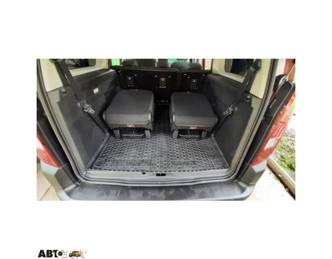 Автомобільний килимок в багажник Peugeot Rifter 2019-/Citroen Berlingo 2019- длинная база (Avto-Gumm), ціна: 1 416 грн.