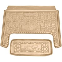 Автомобільний килимок в багажник BYD Sea Lion 05 2025- Нижня поличка №2 бежевый (AVTO-Gumm)