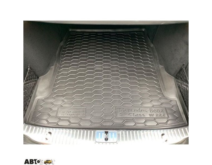 Автомобільний килимок в багажник Mercedes S (W222) 2013- c регулировкой сидений (Avto-Gumm), ціна: 1 182 грн.