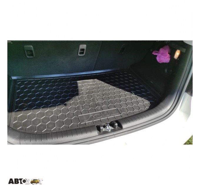 Автомобильный коврик в багажник Kia Soul 2014- (верхний) (Avto-Gumm), цена: 617 грн.