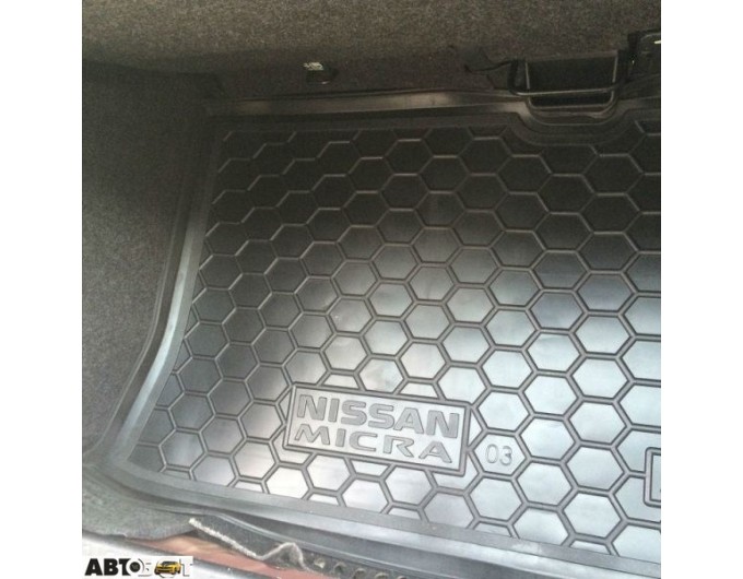 Автомобільний килимок в багажник Nissan Micra (K12) 2002- (Avto-Gumm), ціна: 947 грн.