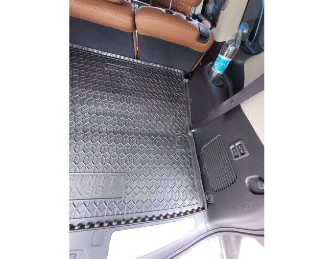 Автомобильный коврик в багажник Infiniti QX80 2018- 7 мест (AVTO-Gumm), цена: 1 182 грн.