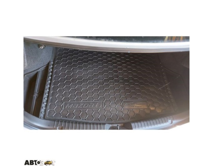 Автомобільний килимок в багажник Mazda 6 2013- Sedan (Avto-Gumm), ціна: 1 182 грн.