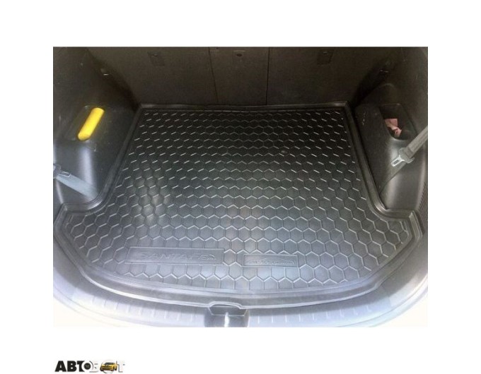 Автомобільний килимок в багажник Hyundai Santa Fe (DM) 2012- 7 мест (Avto-Gumm), ціна: 1 182 грн.