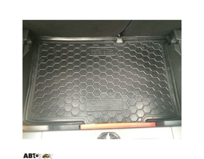 Автомобільний килимок в багажник Opel Corsa E 2015- (Avto-Gumm), ціна: 947 грн.
