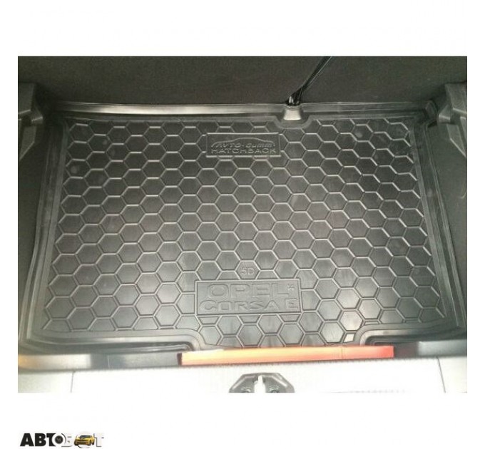 Автомобильный коврик в багажник Opel Corsa E 2015- (Avto-Gumm), цена: 617 грн.