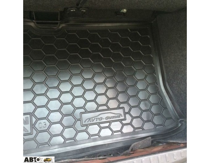 Автомобільний килимок в багажник Nissan Micra (K12) 2002- (Avto-Gumm), ціна: 947 грн.