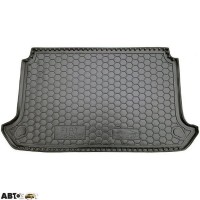 Автомобільний килимок в багажник Fiat Doblo 2000- (с решеткой) (Avto-Gumm)