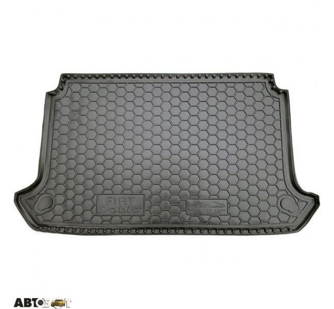 Автомобільний килимок в багажник Fiat Doblo 2000- (с решеткой) (Avto-Gumm), ціна: 824 грн.
