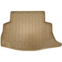 Автомобільний килимок в багажник Nissan Leaf 2012-2018 бежевый (AVTO-Gumm)