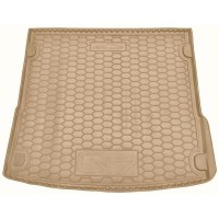 Автомобільний килимок в багажник Audi Q7 2005- бежевый (AVTO-Gumm)