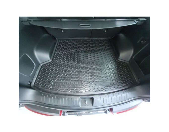 Автомобільний килимок в багажник Hyundai Santa Fe 2024- 5 мест (AVTO-Gumm), ціна: 1 182 грн.