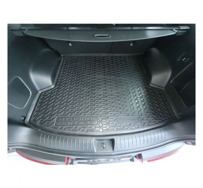 Автомобільний килимок в багажник Hyundai Santa Fe 2024- 5 мест (AVTO-Gumm), ціна: 1 093 грн.