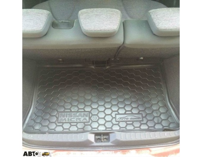 Автомобільний килимок в багажник Nissan Micra (K12) 2002- (Avto-Gumm), ціна: 947 грн.