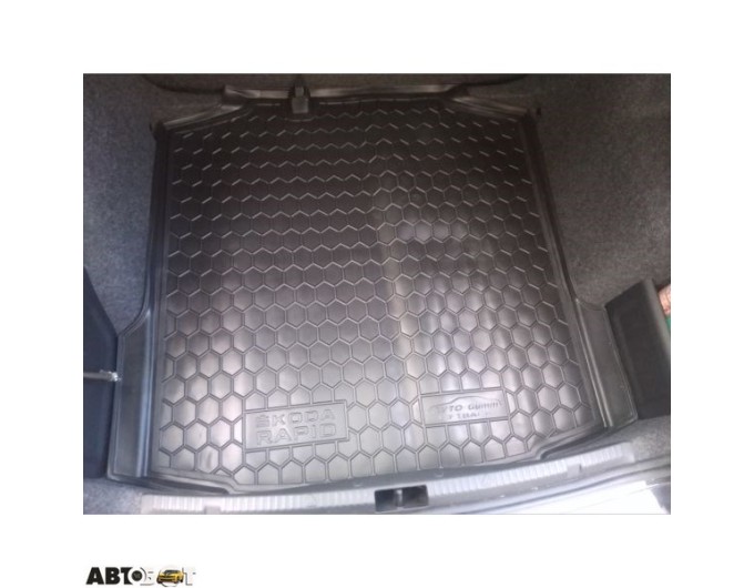 Автомобільний килимок в багажник Skoda Rapid 2013- Spaceback (Avto-Gumm), ціна: 1 182 грн.