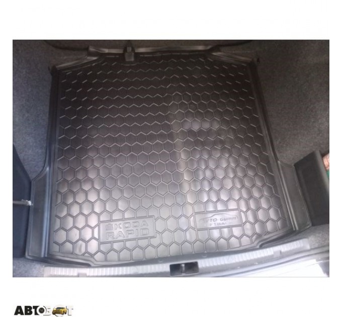 Автомобильный коврик в багажник Skoda Rapid 2013- Spaceback (Avto-Gumm), цена: 824 грн.