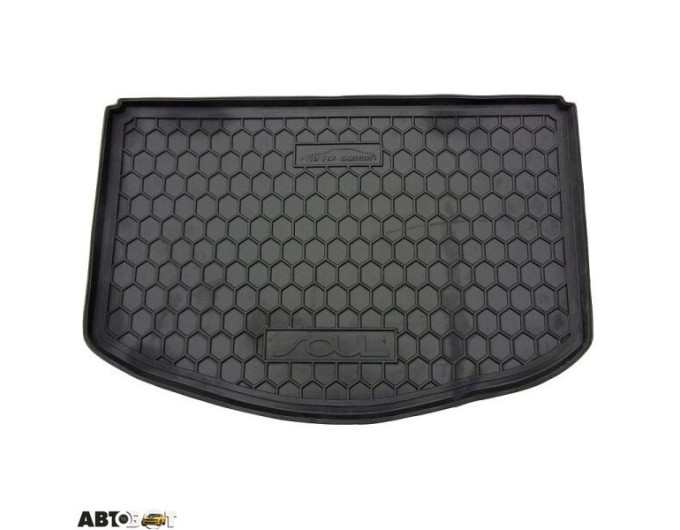 Автомобільний килимок в багажник Kia Soul 2014- (нижний) (Avto-Gumm), ціна: 947 грн.