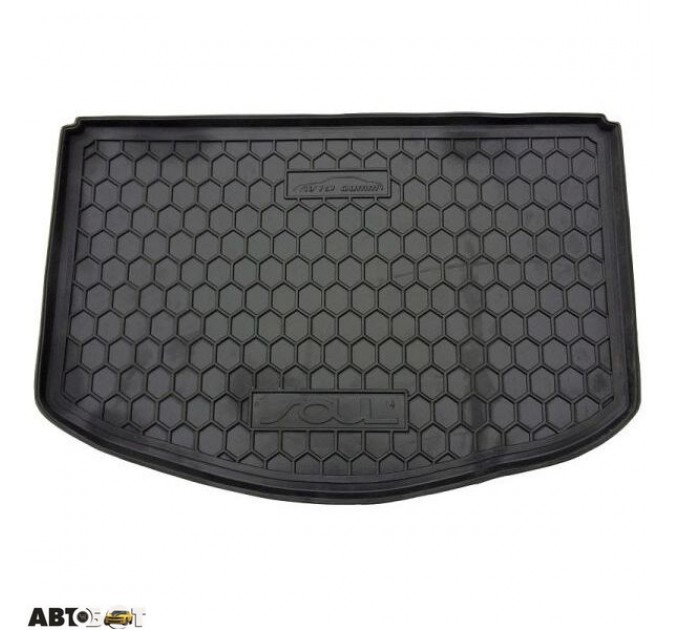 Автомобільний килимок в багажник Kia Soul 2014- (нижний) (Avto-Gumm), ціна: 617 грн.