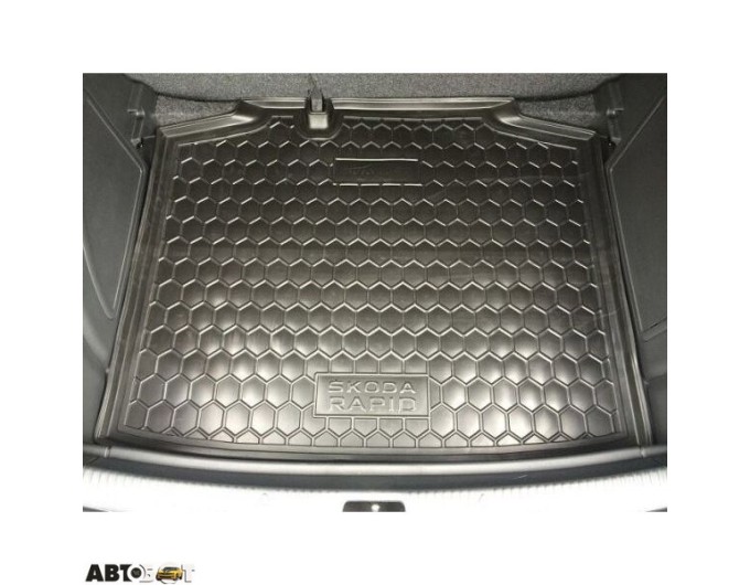 Автомобільний килимок в багажник Skoda Rapid 2013- Spaceback (Avto-Gumm), ціна: 1 182 грн.