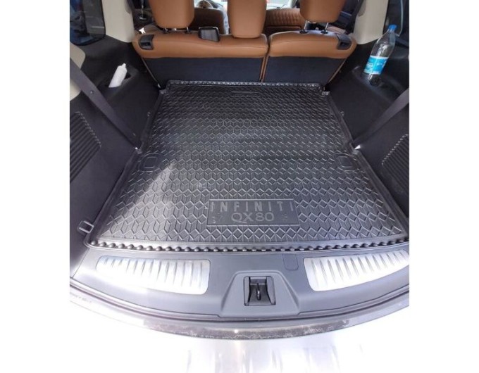 Автомобильный коврик в багажник Infiniti QX80 2018- 7 мест (AVTO-Gumm), цена: 1 182 грн.