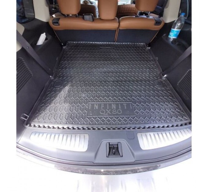 Автомобільний килимок в багажник Infiniti QX80 2018- 7 мест (AVTO-Gumm), ціна: 1 093 грн.