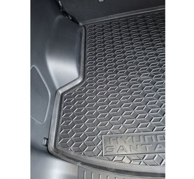 Автомобільний килимок в багажник Hyundai Santa Fe 2024- 5 мест (AVTO-Gumm), ціна: 1 093 грн.
