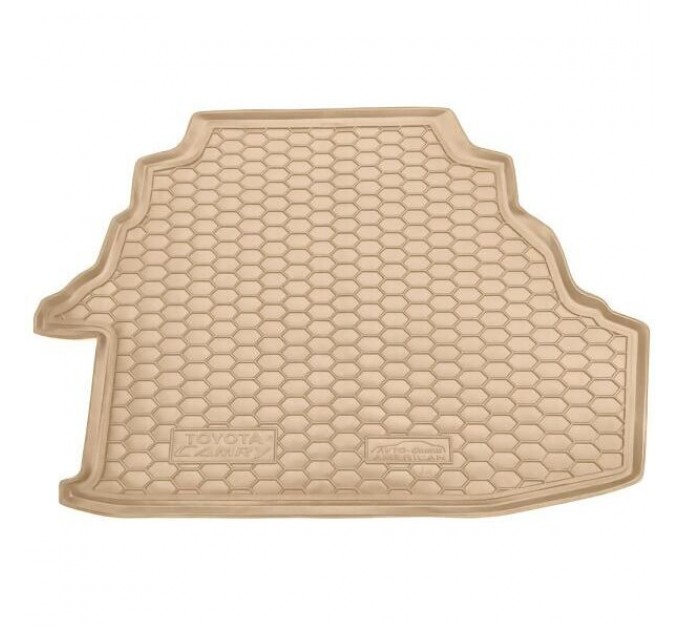 Автомобільний килимок в багажник Toyota Camry 40 2006- (Европа 3.5L/Америка 2.4L) бежевый (AVTO-Gumm), ціна: 1 180 грн.