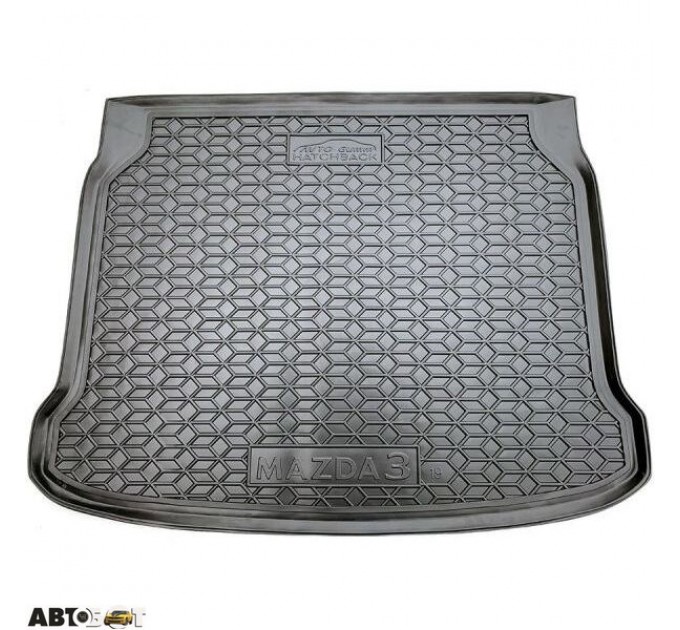 Автомобільний килимок в багажник Mazda 3 2019- Hatchback (Avto-Gumm), ціна: 824 грн.