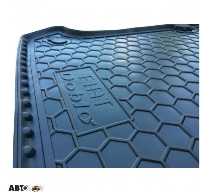 Автомобільний килимок в багажник Fiat Doblo 2000- (без решетки) (Avto-Gumm), ціна: 824 грн.