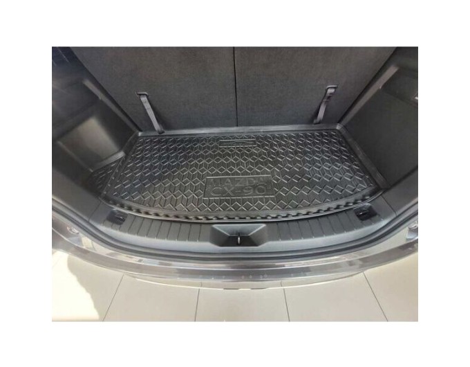 Автомобильный коврик в багажник Mazda CX-90 2023- 7 мест короткий (AVTO-Gumm), цена: 1 182 грн.